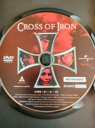 LA CRUZ DE HIERRO DVD