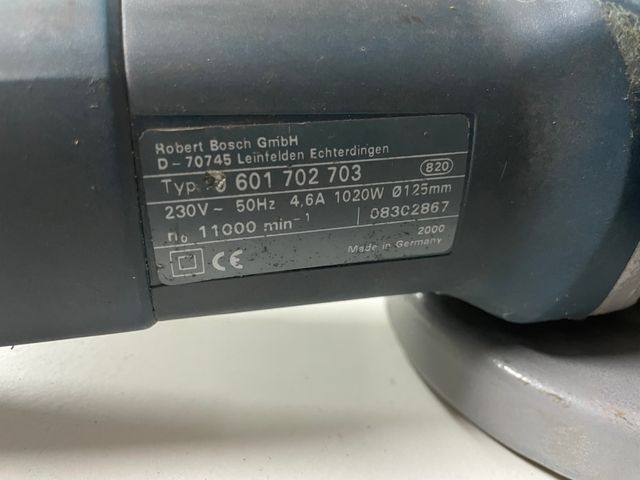 MINI AMOLADORA GWS 10-125 BOSCH