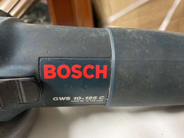 MINI AMOLADORA GWS 10-125 BOSCH