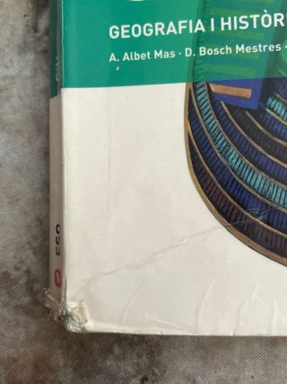 Libro Geografia I Història 1º ESO.