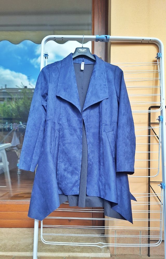 Giacca finto camoscio