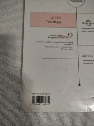 Libros de 3r ESO