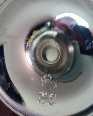 6 calici acciaio inalterabile