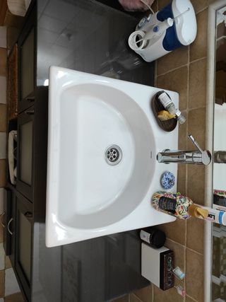 Mueble baño wengué