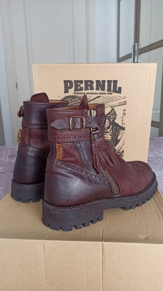 Botas de piel de Valverde del Camino