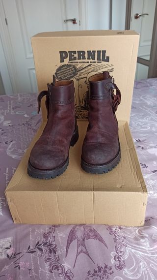 Botas de piel de Valverde del Camino