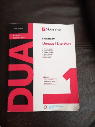 Libro de catalán 1 bachillerato. Ies llo