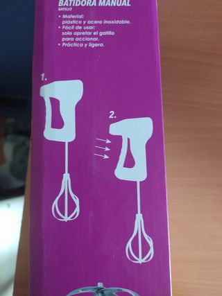 Batidora manual

