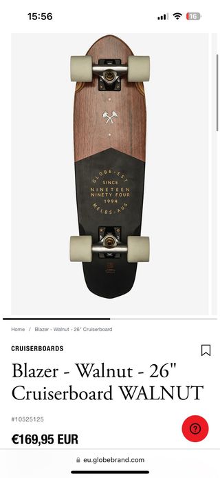 Longboard Cruiserboard Globe