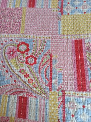 Colcha algodón reversible cama doble