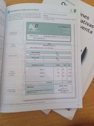 Operaciones administrativas compraventa