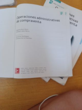Operaciones administrativas compraventa
