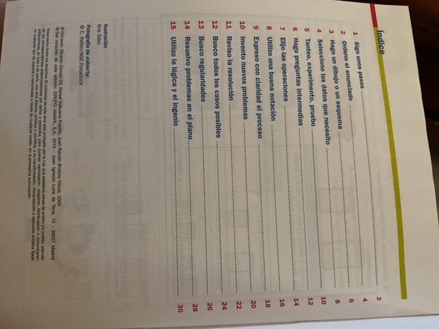 Resolución de problemas 5 de primaria