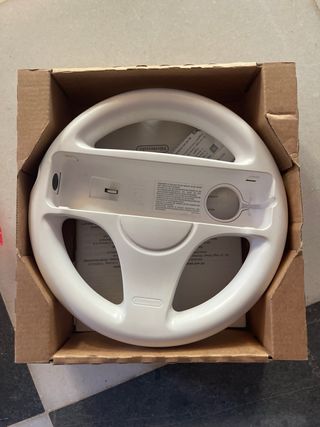 juego mariokart wii y volante original