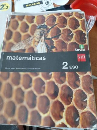 Libro de texto de Matemáticas 2 ESO