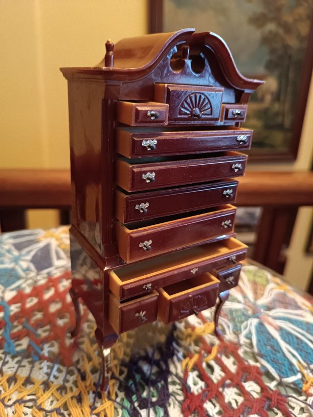 Muebles miniatura coleccionista casa muñecas