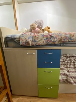 Estructura de litera nido