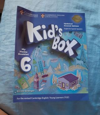 Libro inglés Kid's box Cambridge 