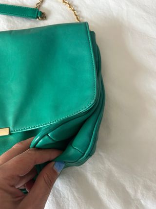 Bolso piel de Zara
