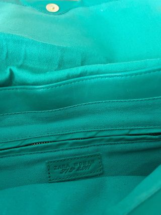 Bolso piel de Zara