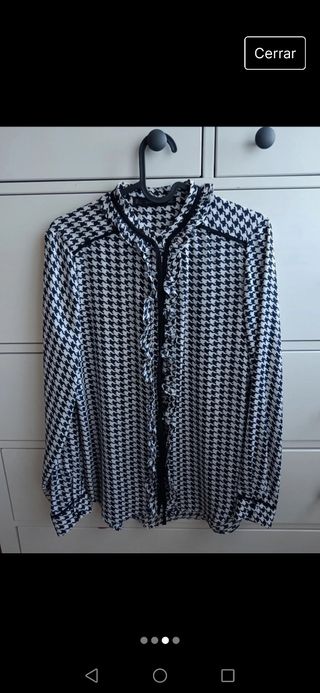 Blusa pata de gallo
