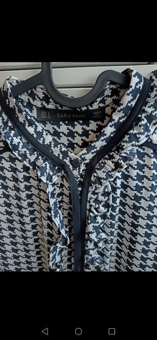 Blusa pata de gallo