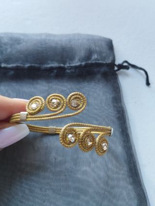 PULSERAS DE ORO VEGETAL