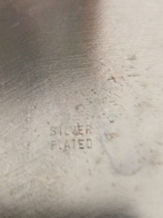 Zuppiera in Silver plated retro