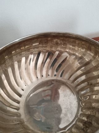 Zuppiera in Silver plated retro