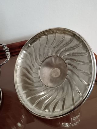 Zuppiera in Silver plated retro