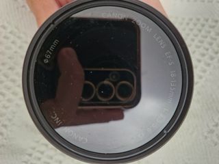 camara canon EOS 55D + objetivo EFS 67mm