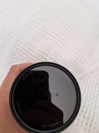camara canon EOS 55D + objetivo EFS 67mm