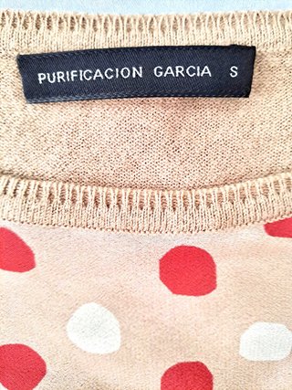 Blusa sin mangas Purificacion Garcia talla S