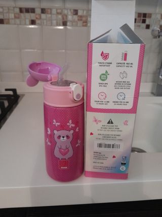 Borraccia acciaio ideale per la scuola 