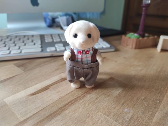 Familia de perros de sylvanian families