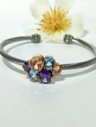 Pulsera vintage plata de ley 925.