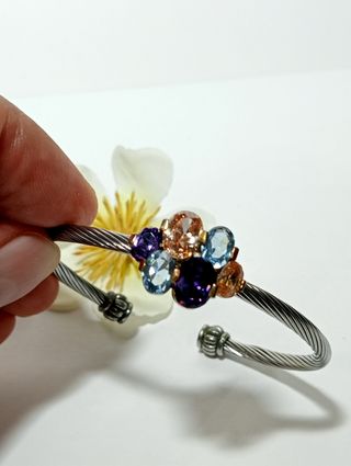 Pulsera vintage plata de ley 925.
