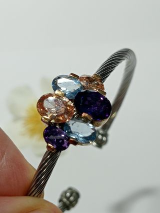Pulsera vintage plata de ley 925.