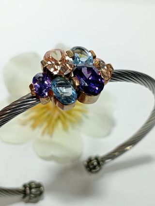Pulsera vintage plata de ley 925.