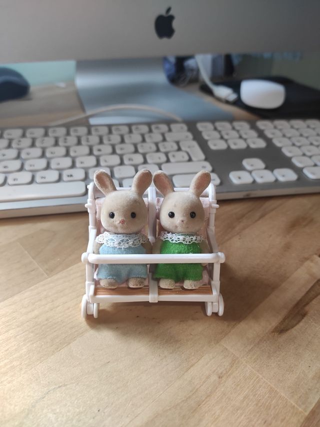 Carro de bebés de sylvanian families