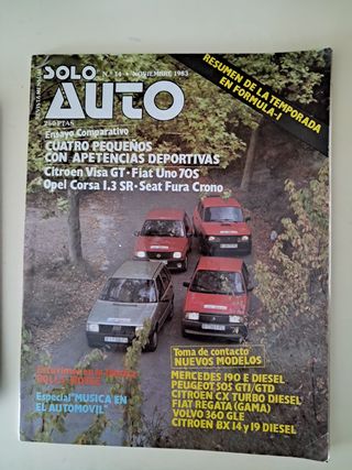 Lote revistas coches