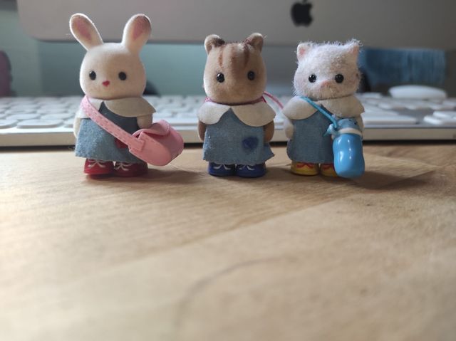 Trillizos escuela de sylvanian families