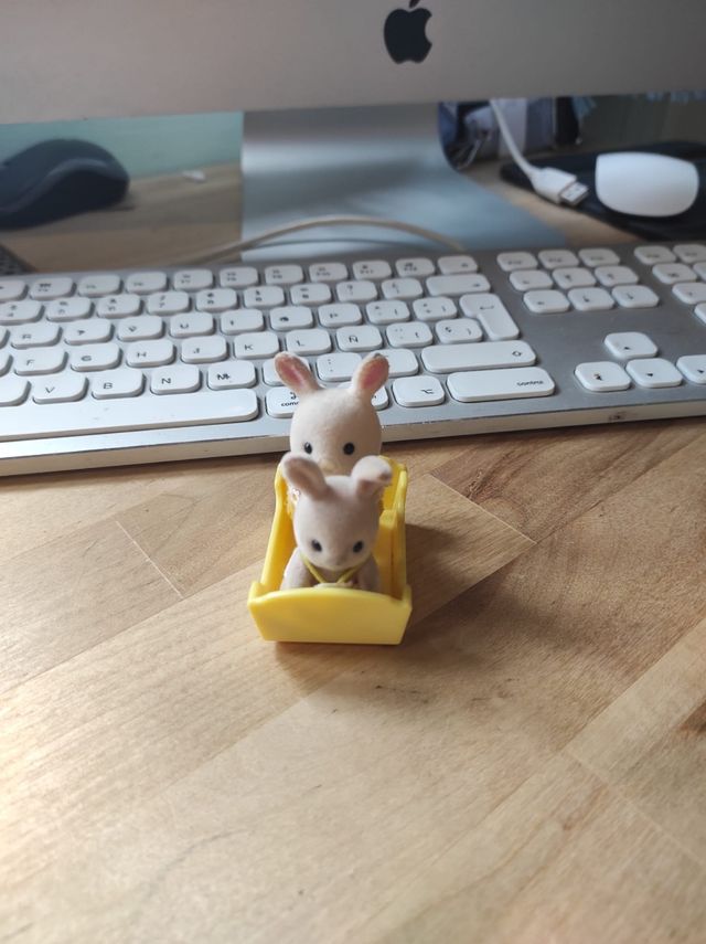 Cuna de bebé de sylvanian families