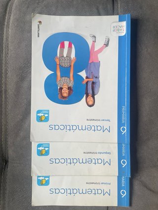 Libro escolar matematicas 6 de primaria