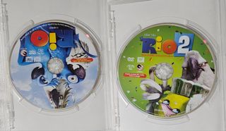 Dvd animazione RIO E RIO 2