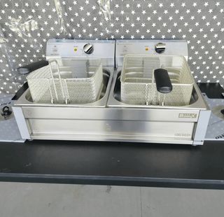 🦁 BA ╬ Freidora Doble ╬ 8+8 LT