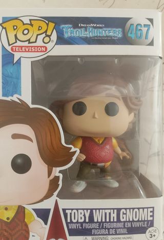 Funko Toby with Gnome. Trollhunters