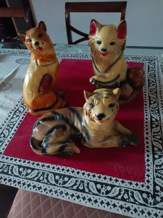 Gruppo animali in gesso. Vendita anche singola
