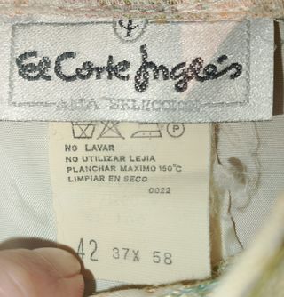 Minifalda TAPIZ EL CORTE INGLÉS VINTAGE