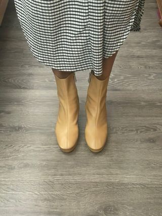 Botines piel 36 ZARA nuevos